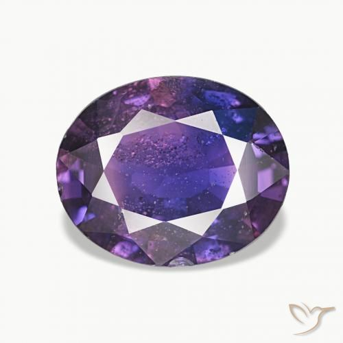 2.34ct Intensives Lila Saphir, Oval, VS-SI