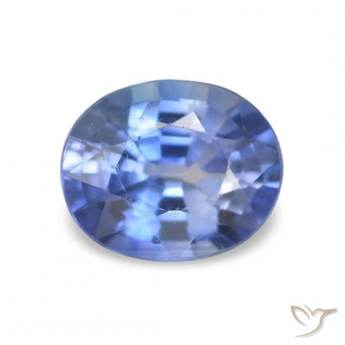 0.53ct Mittleres Marineblau Saphir, Oval, VVS-VS