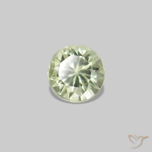2.23 ct natürliche Graugrün Saphir-Edelsteine, Rund Schliff, VS
