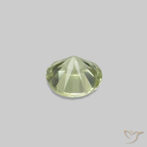 2.23 ct natürliche Graugrün Saphir-Edelsteine, Rund Schliff, VS