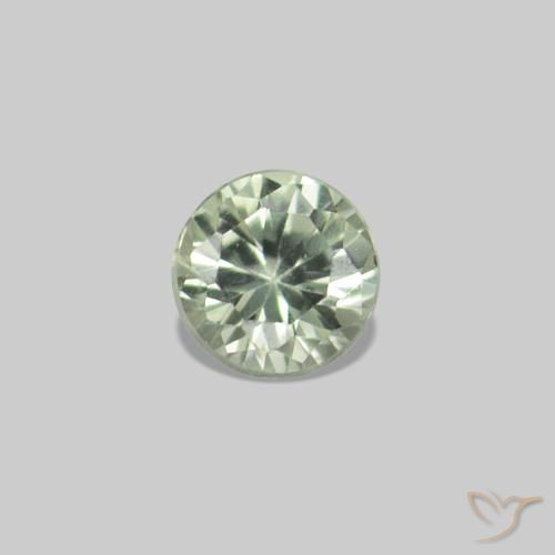 2.32 ct natürliche Blasses Grün Saphir-Edelsteine, Runden, VS