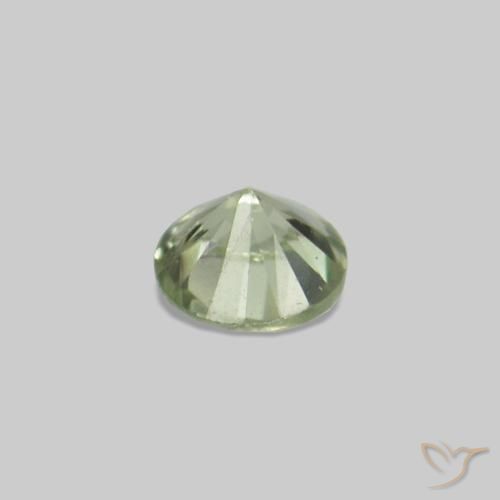 2.22 ct natürliche Warmes Grün Saphir-Edelsteine, Runden, VS
