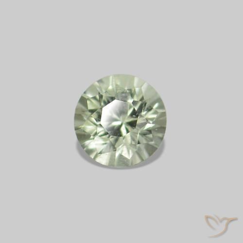 2.24 ct natürliche Graugrün Saphir-Edelsteine, Runden, VS
