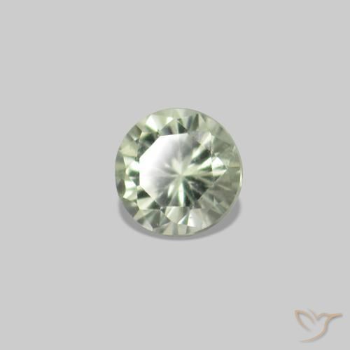 2.24 ct natürliche Warmes Grün Saphir-Edelsteine, Runden, VS