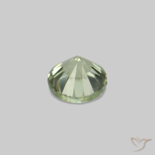 2.25 ct natürliche Blasses Grün Saphir-Edelsteine, Runden, VS