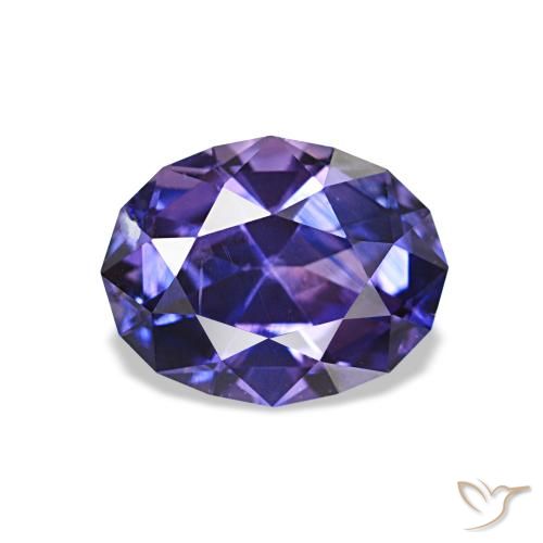 1.27ct Mitternachtsblau Saphir, Oval, VS