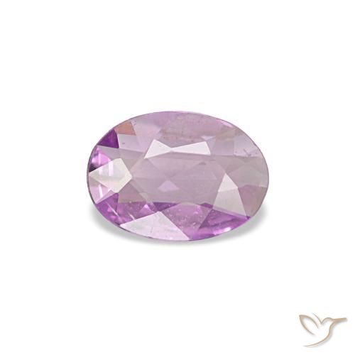 0,29 ctw natürlicher violetter Saphir, Oval Schliff, VS