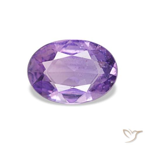 0.75ct Violetter Saphir, Oval, VS