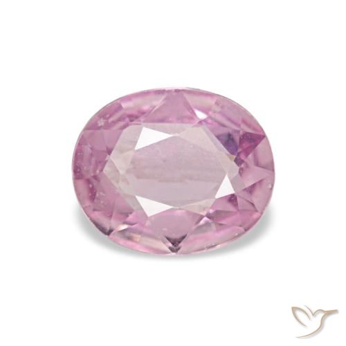 0.59ct Rosafarbener Saphir, Oval, VVS-VS