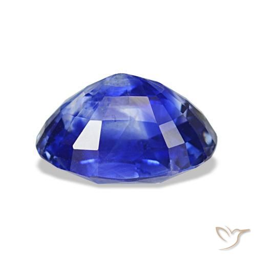 1,41 ctw natürlicher blauer Saphir, Oval Schliff, VS