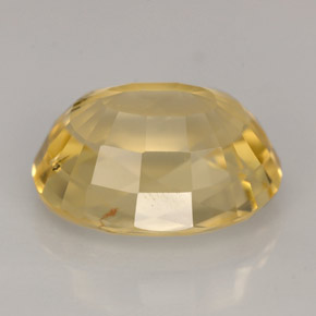 5,95 ctw natürlicher gelber Skapolith, Oval Schliff, VS