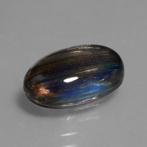 3,89 ctw natürlicher mehrfarbiger Skapolith, Oval Schliff, Transparent