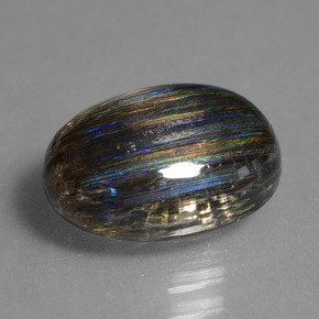 4,07 ctw natürlicher mehrfarbiger Skapolith, Oval Schliff, Transparent