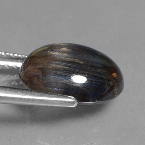 9,17 ctw natürlicher regenbogenfarbend Skapolith, Oval Schliff, Transparent