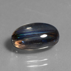 5,76 ctw natürlicher mehrfarbiger Skapolith, Oval Schliff, Transparent