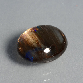 4,21 ctw natürlicher mehrfarbiger Skapolith, Oval Schliff, Transparent