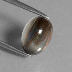 9,17 ctw natürlicher regenbogenfarbend Skapolith, Oval Schliff, Transparent