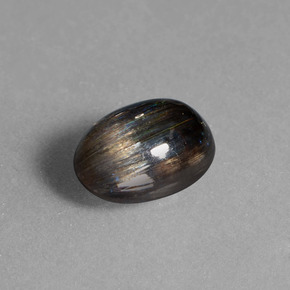 2,17 ctw natürlicher mehrfarbiger Skapolith, Oval Schliff, Transparent