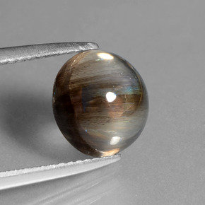 2,72 ctw natürlicher mehrfarbiger Skapolith, Oval Schliff, Transparent