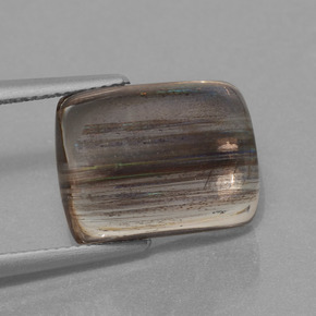 10,40 ctw natürlicher mehrfarbiger Skapolith, Kissenschliff, Transparent