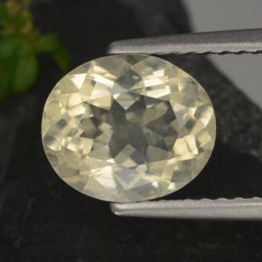 1,72 ctw natürlicher gelber Skapolith, Oval Schliff, VS