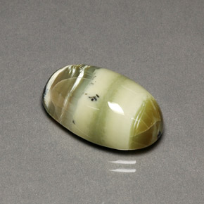 9,88 ctw natürlicher grüner Serpentin, Oval Schliff, Lichtundurchlässig