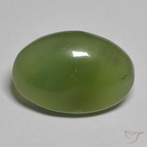 7.92ct Natürlicher dunkelgrün Serpentin, Oval, Lichtdurchlässig