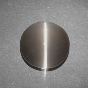 9,17 ctw natürlicher Braun Sillimanit-Katzenauge, Transparent, Transparent / Lichtdurchlässig