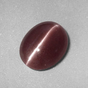 9,17 ctw natürlicher Braun Sillimanit-Katzenauge, Transparent, Transparent / Lichtdurchlässig