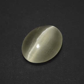 3,01 ctw natürlicher brauner Sillimanite Cat's Eye, Oval Schliff, Lichtdurchlässig