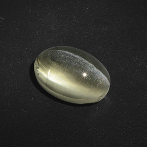 5,56 ctw natürlicher brauner Sillimanite Cat's Eye, Oval Schliff, Lichtdurchlässig