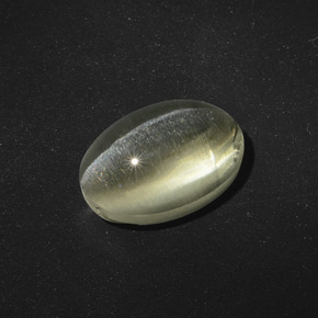 5,56 ctw natürlicher brauner Sillimanite Cat's Eye, Oval Schliff, Lichtdurchlässig