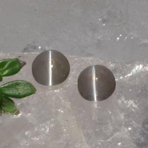 1.15 ct natürliche Rauch Sillimanit-Katzenauge-Edelsteine, Oval Schliff, Lichtdurchlässig