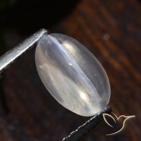9,17 ctw natürlicher klar Sillimanit-Katzenauge, Oval, Transparent