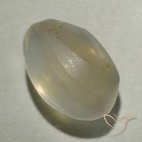 9,17 ctw natürlicher hellgelb Sillimanit-Katzenauge, Oval, Transparent