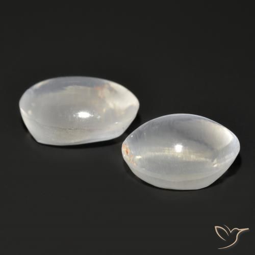 2.71 ct natürliche Sehr helles Grau Sillimanit-Katzenauge-Edelsteine, Oval, Transparent