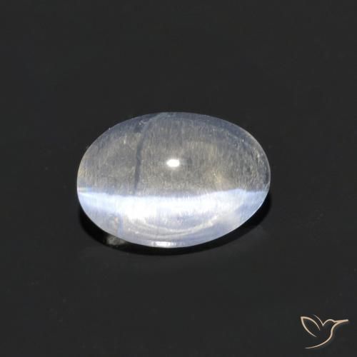 0.73ct Natürlicher klar Sillimanit-Katzenauge, Oval, Transparent