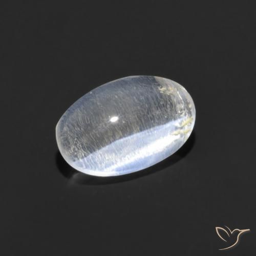 0.80ct Natürlicher klar Sillimanit-Katzenauge, Oval, Transparent