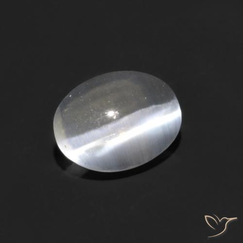 9,17 ctw natürlicher klar Sillimanit-Katzenauge, Oval, Transparent