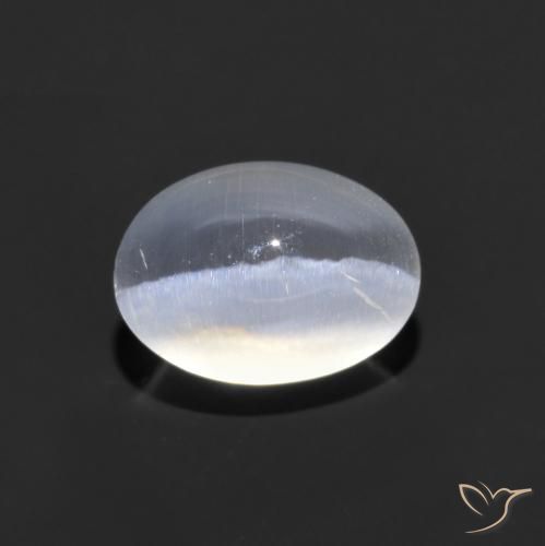 1.43ct Natürlicher klar Sillimanit-Katzenauge, Oval, Transparent