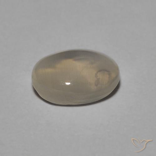 9,17 ctw natürlicher Hellgelbbraun Sillimanit-Katzenauge, Oval, Transparent