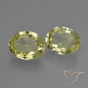 4.86 ct natürliche grün-gelb Sillimanit-Edelsteine, Oval, VVS