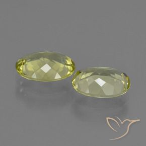 4.86 ct natürliche grün-gelb Sillimanit-Edelsteine, Oval, VVS
