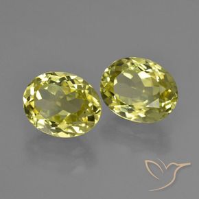 4.08 ct natürliche grün-gelb Sillimanit-Edelsteine, Oval, VVS-VS