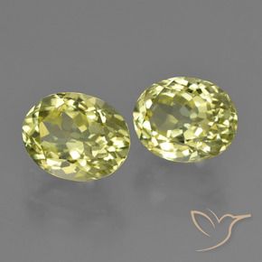 4.88 ct natürliche grün-gelb Sillimanit-Edelsteine, Oval, VS