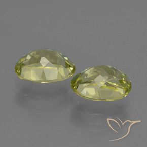 4.26 ct natürliche grün-gelb Sillimanit-Edelsteine, Oval, VVS-VS