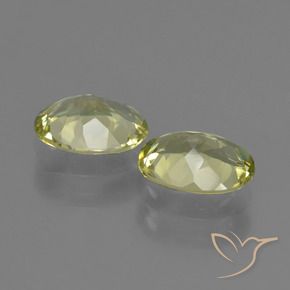 3.31 ct natürliche grün-gelb Sillimanit-Edelsteine, Oval, VVS