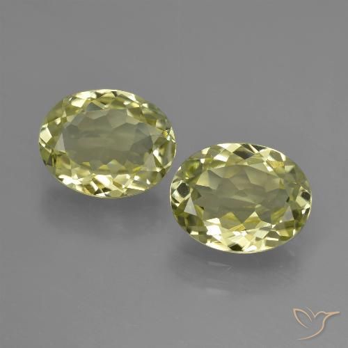 4.02ctw Natürlicher Mittelgelb Sillimanit, Oval, VVS
