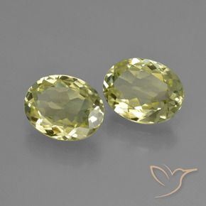 4.02 ct natürliche Mittelgelb Sillimanit-Edelsteine, Oval, VVS