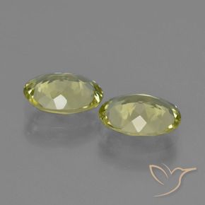 4.02 ct natürliche Mittelgelb Sillimanit-Edelsteine, Oval, VVS